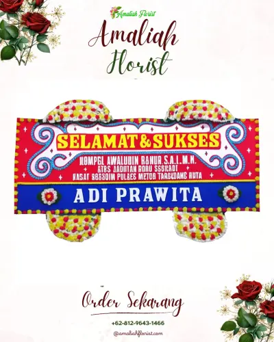 Karangan Bunga Ucapan Selamat curuglemo